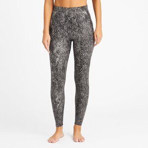 NWT Spanx Faux Leather Snake Shine Leggings - Size S/P